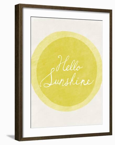 Hello Sunshine-Lottie Fontaine-Framed Giclee Print