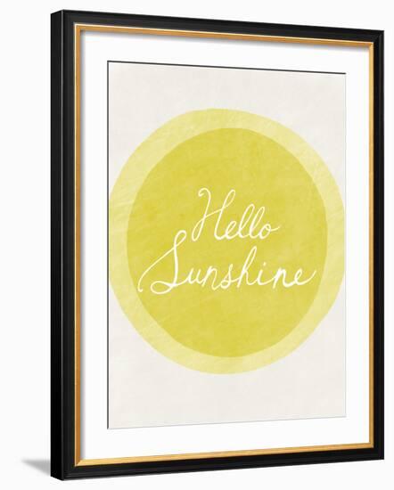 Hello Sunshine-Lottie Fontaine-Framed Giclee Print