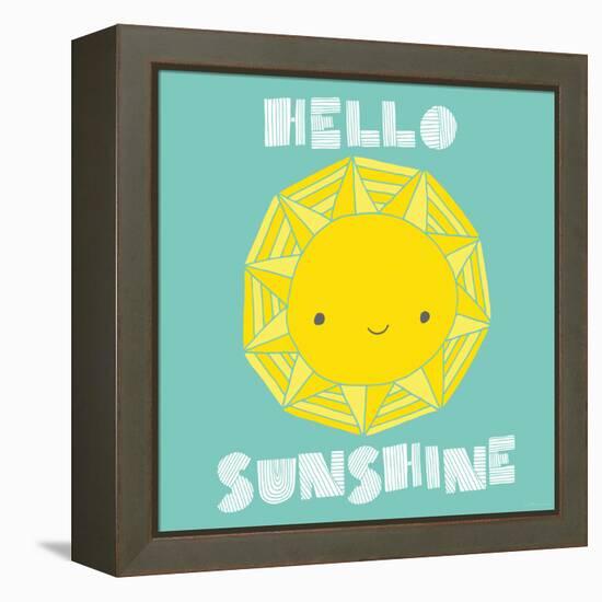 Hello Sunshine-Heather Rosas-Framed Stretched Canvas