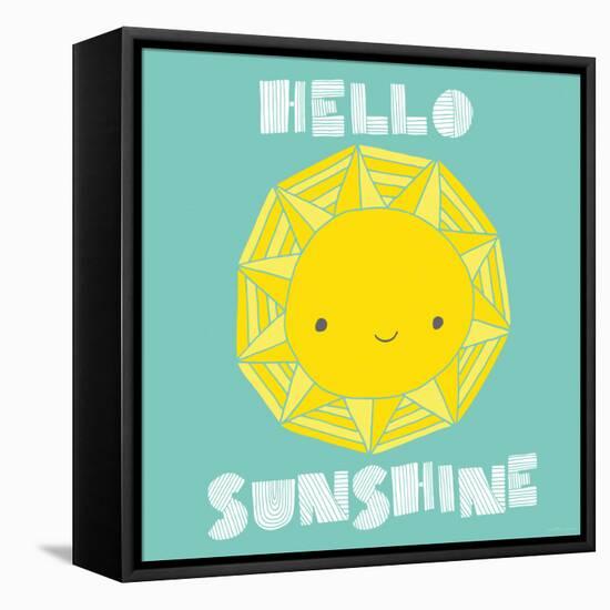 Hello Sunshine-Heather Rosas-Framed Stretched Canvas