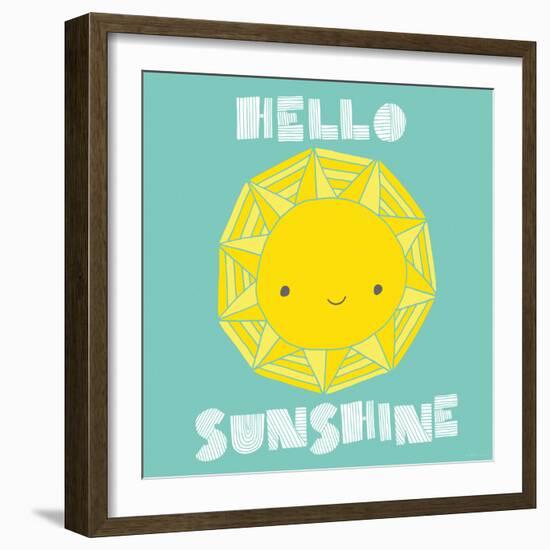 Hello Sunshine-Heather Rosas-Framed Art Print