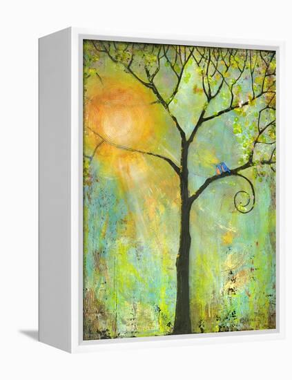 Hello Sunshine-Blenda Tyvoll-Framed Premier Image Canvas