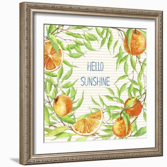 Hello Sunshine-Irina Trzaskos Studios-Framed Giclee Print