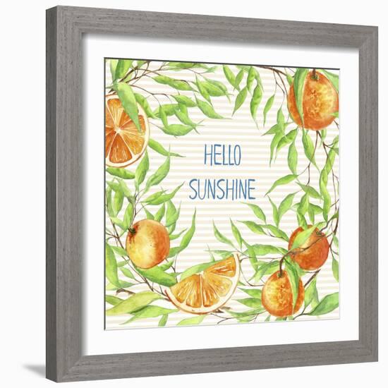 Hello Sunshine-Irina Trzaskos Studios-Framed Giclee Print