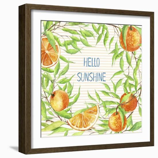 Hello Sunshine-Irina Trzaskos Studios-Framed Giclee Print