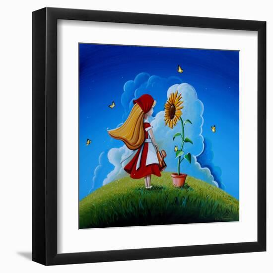 Hello Sunshine-Cindy Thornton-Framed Art Print