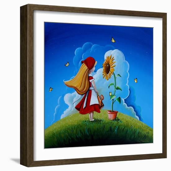 Hello Sunshine-Cindy Thornton-Framed Art Print