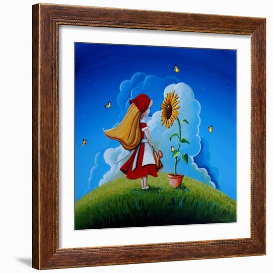 Hello Sunshine-Cindy Thornton-Framed Art Print