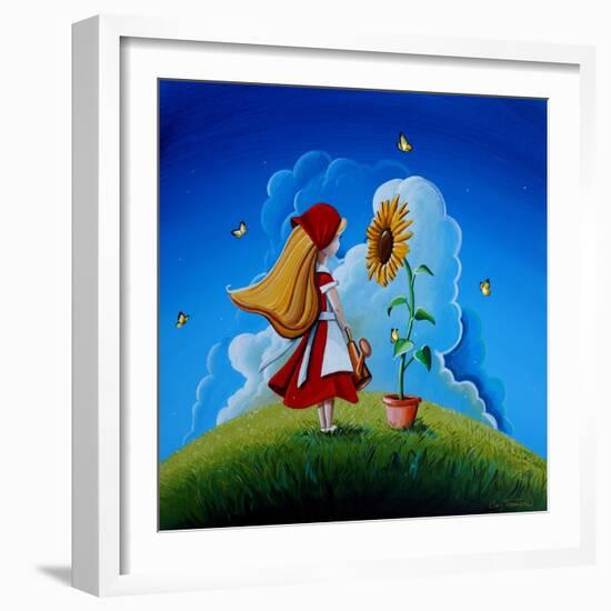 Hello Sunshine-Cindy Thornton-Framed Art Print