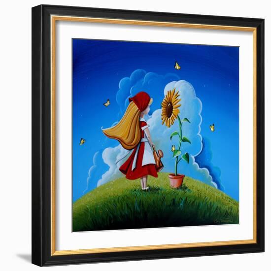 Hello Sunshine-Cindy Thornton-Framed Art Print