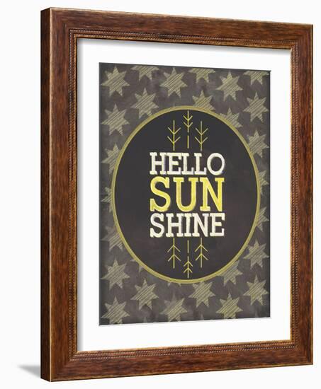 Hello Sunshine-Ashley Sta Teresa-Framed Art Print