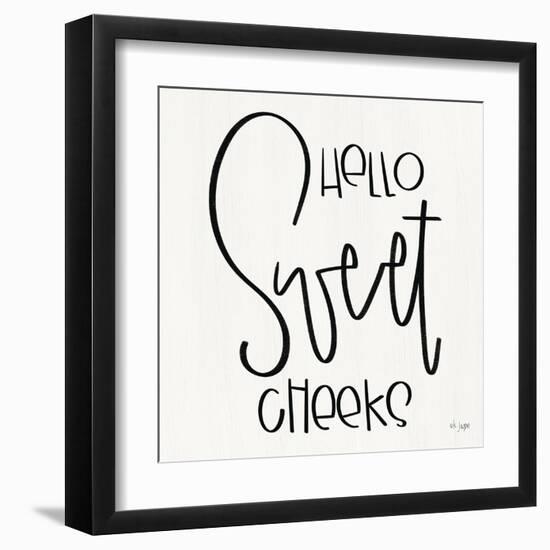 Hello Sweet Cheeks-Jaxn Blvd.-Framed Art Print