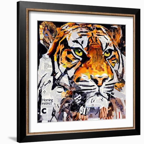 Hello Tiger-James Grey-Framed Art Print