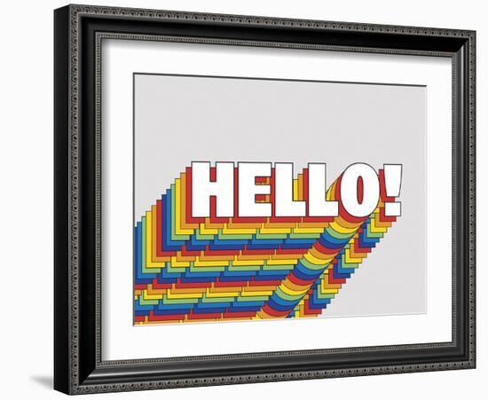 Hello Vibes-Tom Frazier-Framed Giclee Print
