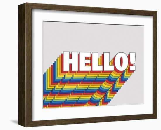 Hello Vibes-Tom Frazier-Framed Giclee Print