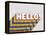 Hello Vibes-Tom Frazier-Framed Stretched Canvas