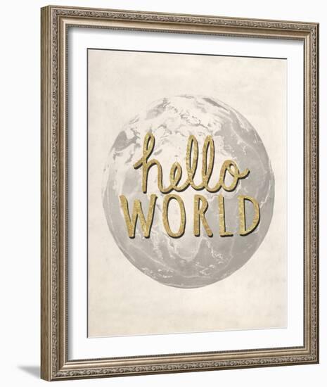 Hello World-Lottie Fontaine-Framed Giclee Print