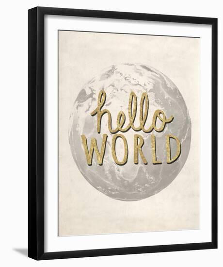 Hello World-Lottie Fontaine-Framed Giclee Print