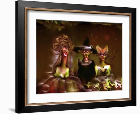Helloween Visit 1-RUNA-Framed Giclee Print