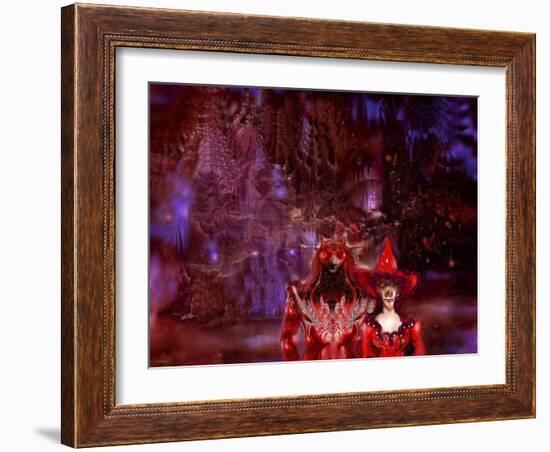 Helloween Visit 3-RUNA-Framed Giclee Print