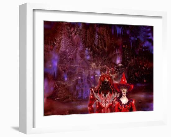 Helloween Visit 3-RUNA-Framed Giclee Print