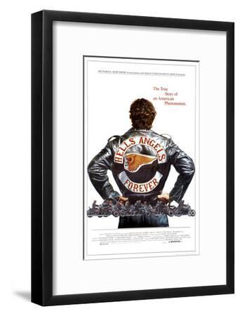 1983 HELLS ANGELS FOREVER VINTAGE DOCUMENTARY MOVIE Poster Fabric HD PRINT