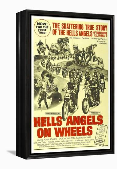 HELLS ANGELS ON WHEELS, 1967-null-Framed Stretched Canvas
