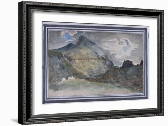 Hellvellyn, 1806-John Constable-Framed Giclee Print