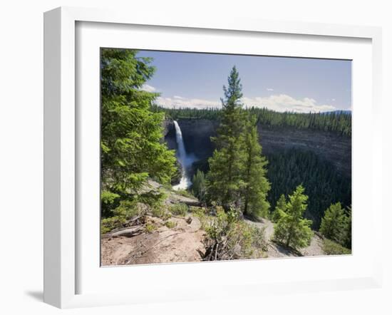 Helmcken Falls, Wells Grey Provincial Park, British Columbia, Canada, North America-Martin Child-Framed Photographic Print