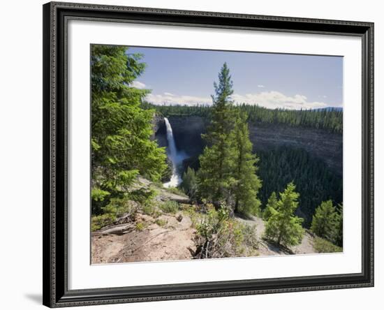 Helmcken Falls, Wells Grey Provincial Park, British Columbia, Canada, North America-Martin Child-Framed Photographic Print