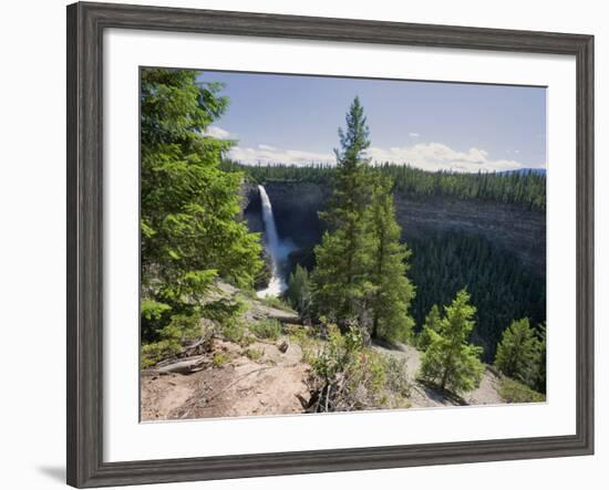 Helmcken Falls, Wells Grey Provincial Park, British Columbia, Canada, North America-Martin Child-Framed Photographic Print