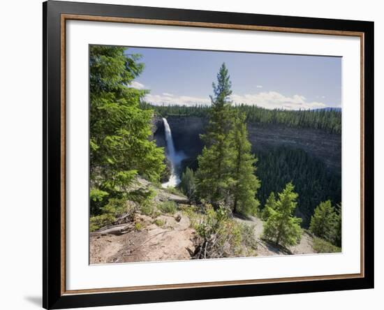 Helmcken Falls, Wells Grey Provincial Park, British Columbia, Canada, North America-Martin Child-Framed Photographic Print