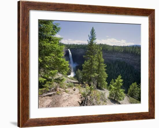 Helmcken Falls, Wells Grey Provincial Park, British Columbia, Canada, North America-Martin Child-Framed Photographic Print