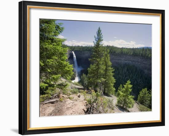 Helmcken Falls, Wells Grey Provincial Park, British Columbia, Canada, North America-Martin Child-Framed Photographic Print