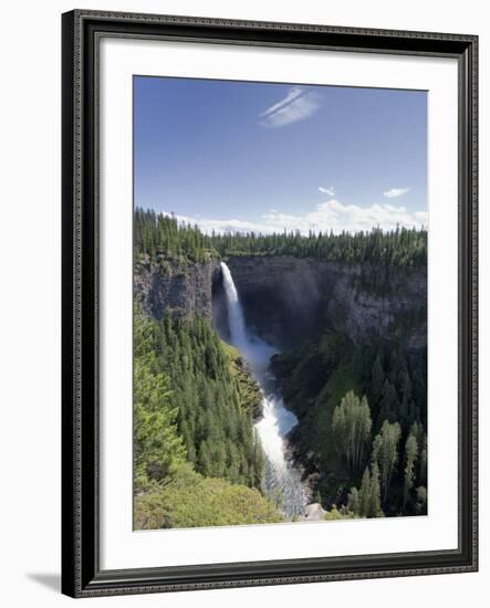 Helmcken Falls, Wells Grey Provincial Park, British Columbia, Canada, North America-Martin Child-Framed Photographic Print