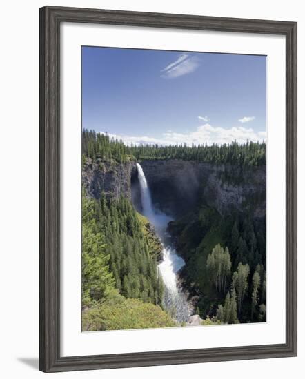 Helmcken Falls, Wells Grey Provincial Park, British Columbia, Canada, North America-Martin Child-Framed Photographic Print