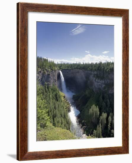 Helmcken Falls, Wells Grey Provincial Park, British Columbia, Canada, North America-Martin Child-Framed Photographic Print