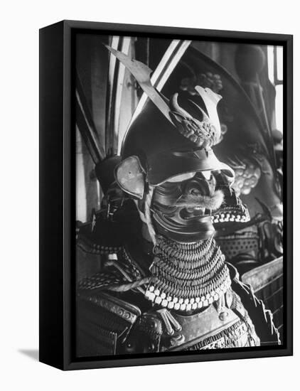 Helmet from Japanese Samurai Suit-Fritz Goro-Framed Premier Image Canvas
