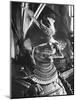 Helmet from Japanese Samurai Suit-Fritz Goro-Mounted Photographic Print