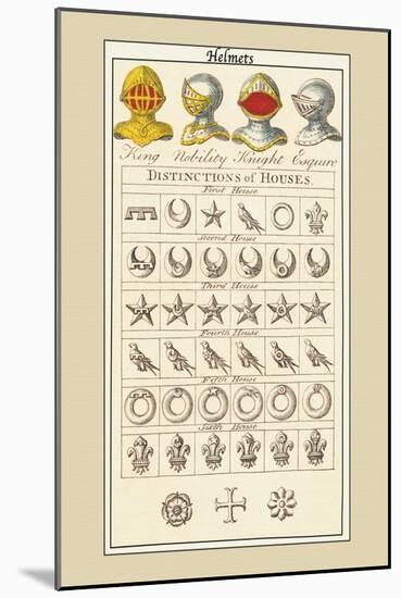 Helmets and Distinction of Houses-Hugh Clark-Mounted Art Print