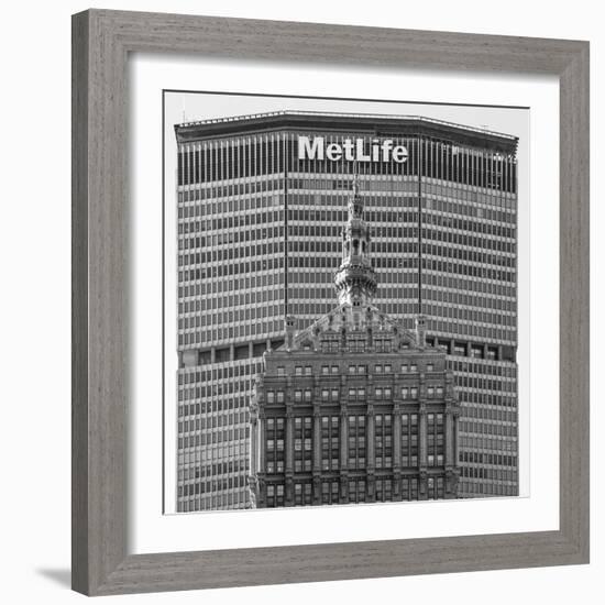 Helmsley and Metlife Buildings, Park Avenue, Manhattan, New York City, New York, USA-Jon Arnold-Framed Photographic Print