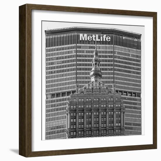 Helmsley and Metlife Buildings, Park Avenue, Manhattan, New York City, New York, USA-Jon Arnold-Framed Photographic Print