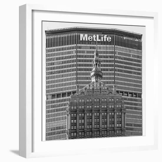 Helmsley and Metlife Buildings, Park Avenue, Manhattan, New York City, New York, USA-Jon Arnold-Framed Photographic Print