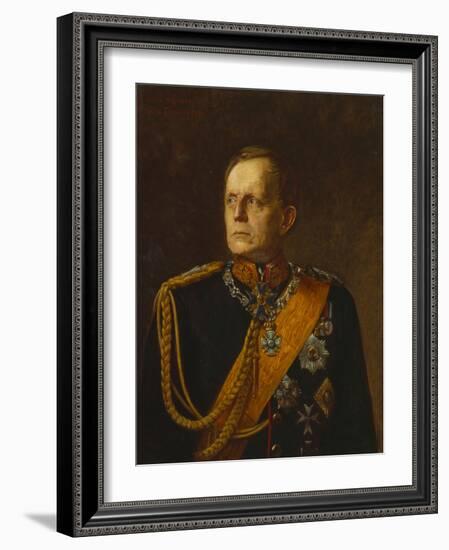 Helmuth Carl Bernhard Graf Von Moltke, 1898-Franz Seraph von Lenbach-Framed Giclee Print