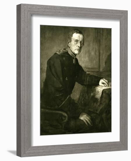 Helmuth von Moltke the Elder-Franz Seraph von Lenbach-Framed Giclee Print