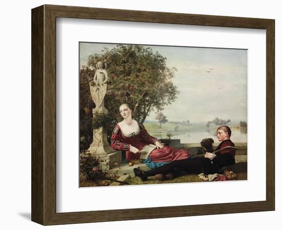 Heloise and Abelard-Robert Bateman-Framed Giclee Print