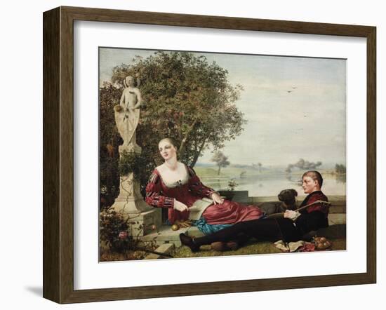 Heloise and Abelard-Robert Bateman-Framed Giclee Print