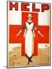 Help, 1918-D. H. Souter-Mounted Giclee Print