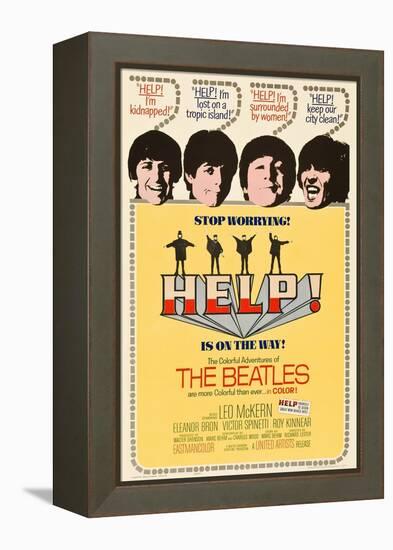 Help!, 1965-null-Framed Premier Image Canvas