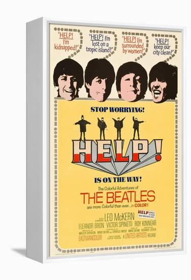 Help!, 1965-null-Framed Premier Image Canvas